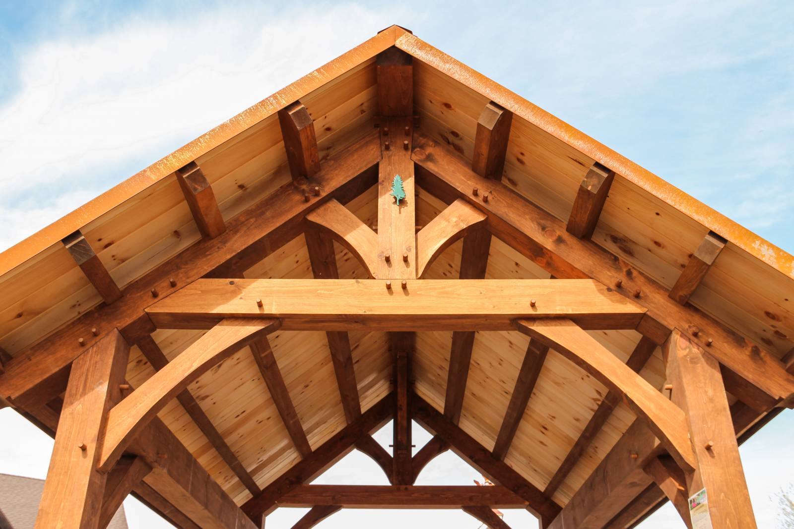 King Post Timber Frame Truss Design