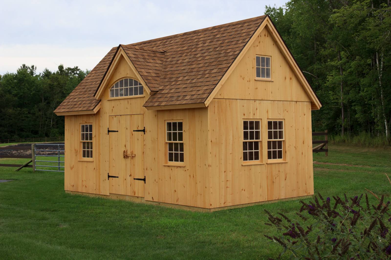 12' x 20' Post & Beam Shed