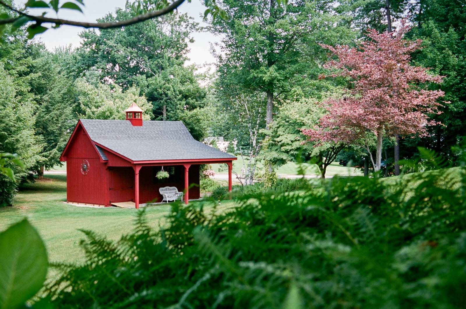14' x 24' Grand Victorian Cape Garage (Southwick MA)