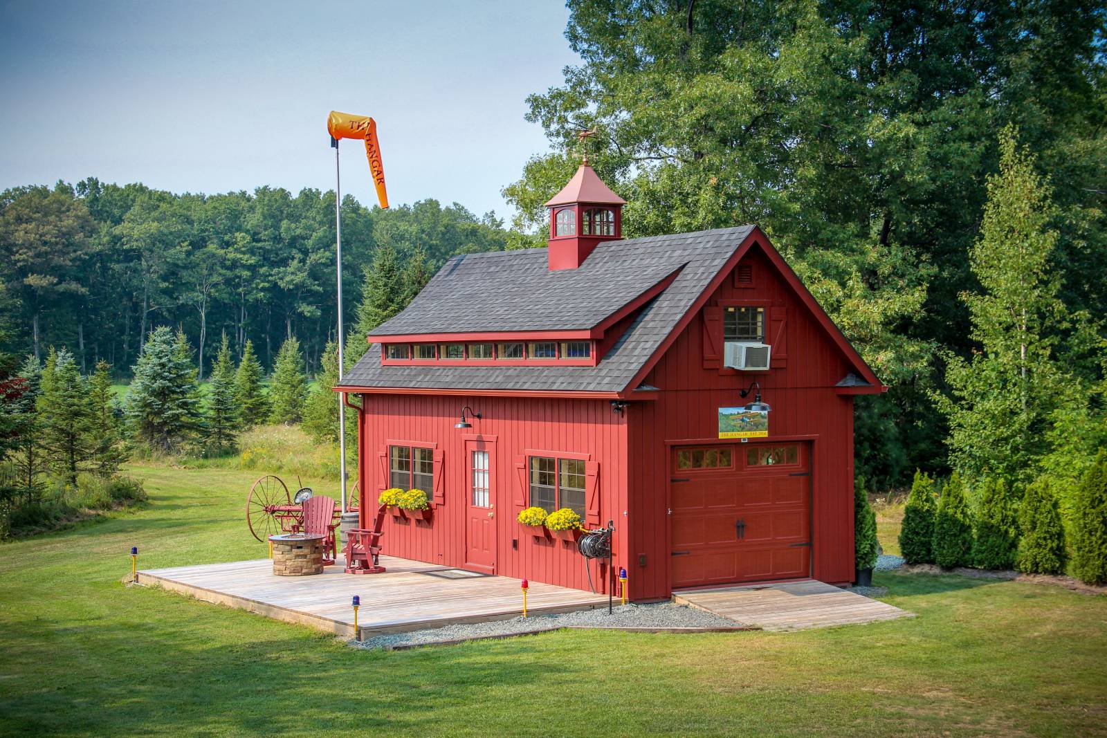 The Hangar: a 14x28 Grand Victorian Cape Garage