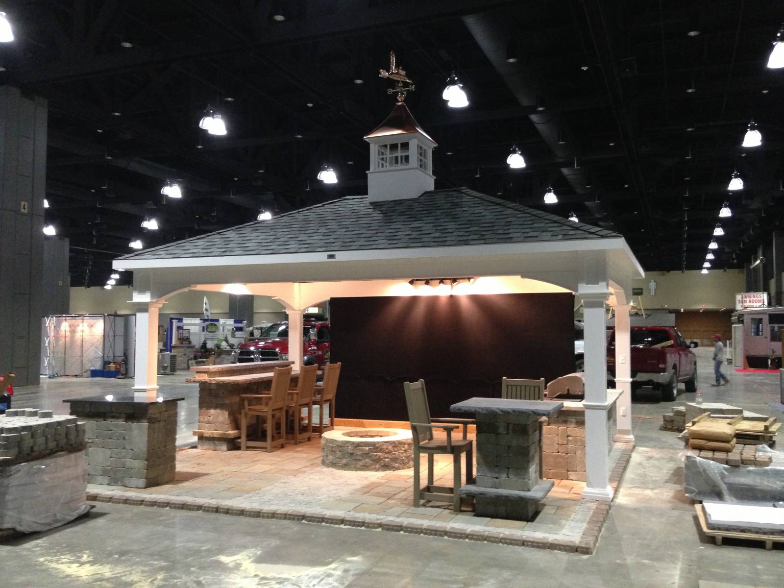 14' x 20' Vinyl Pavilion at Home Show
