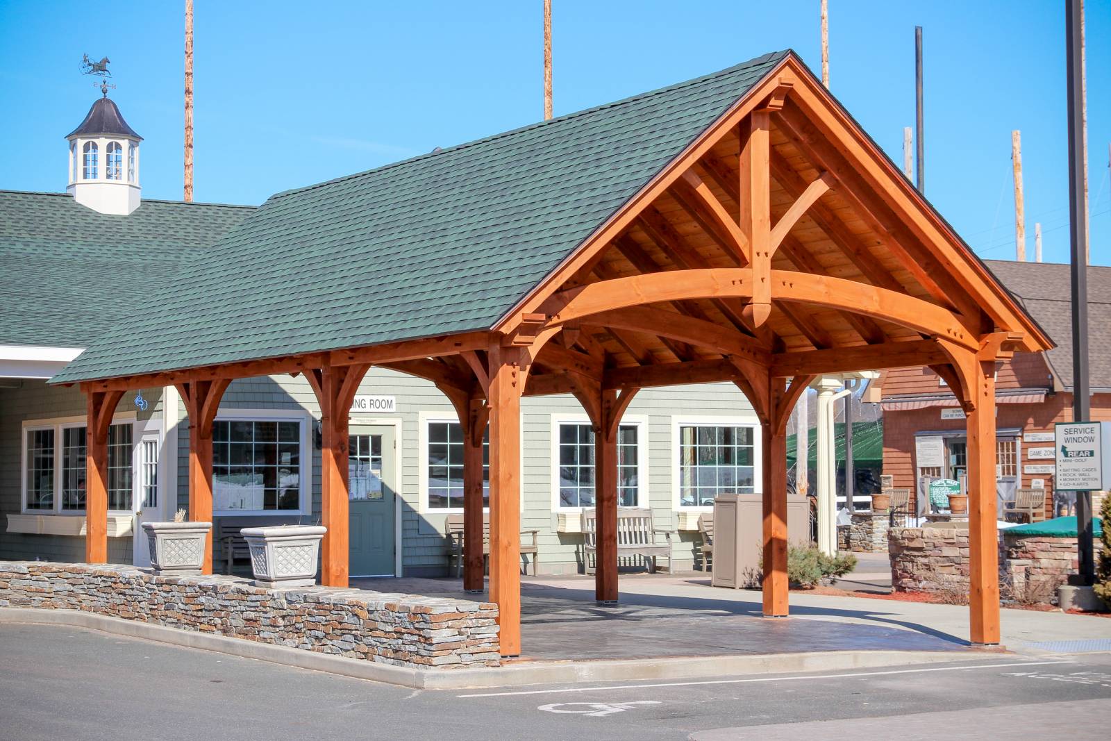 17' x 33' Timber Frame Pavilion (Sonny's Place)