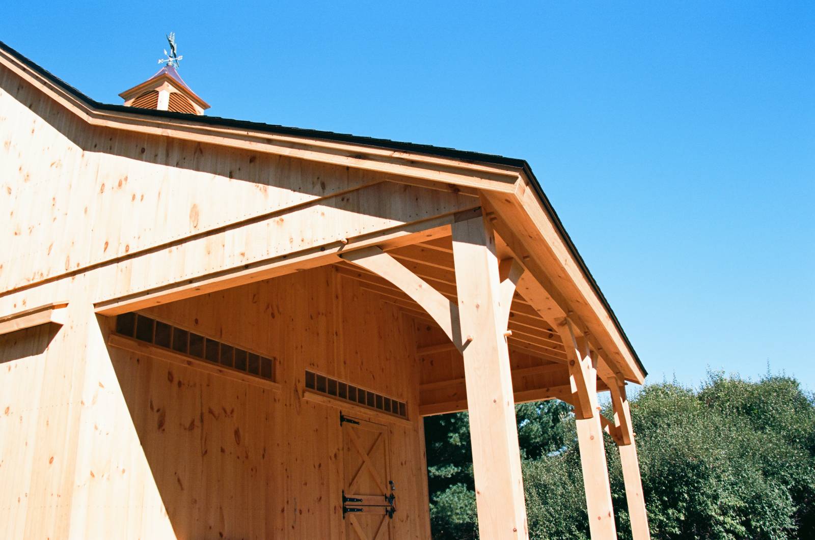 10' Open Lean-To Overhang