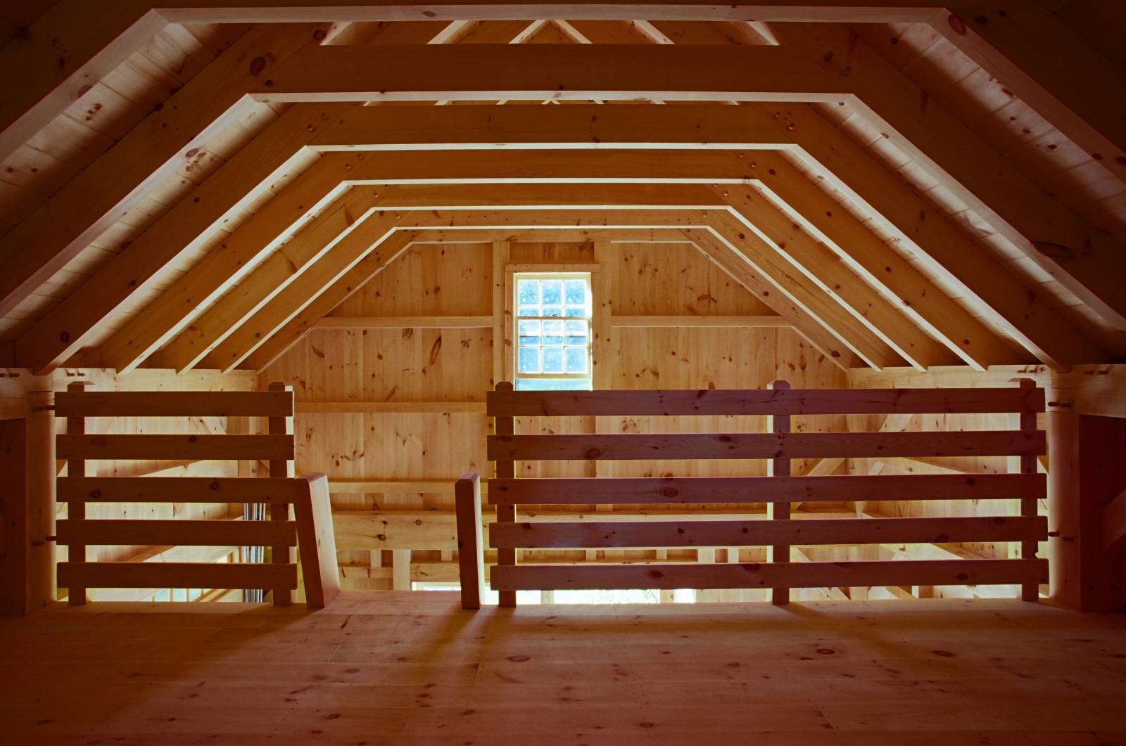 Timber Frame Barn Loft