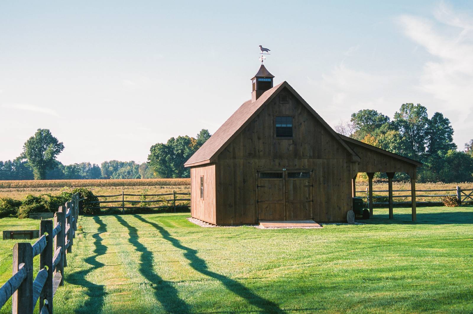 Barn in a Beautiful Farm Setting