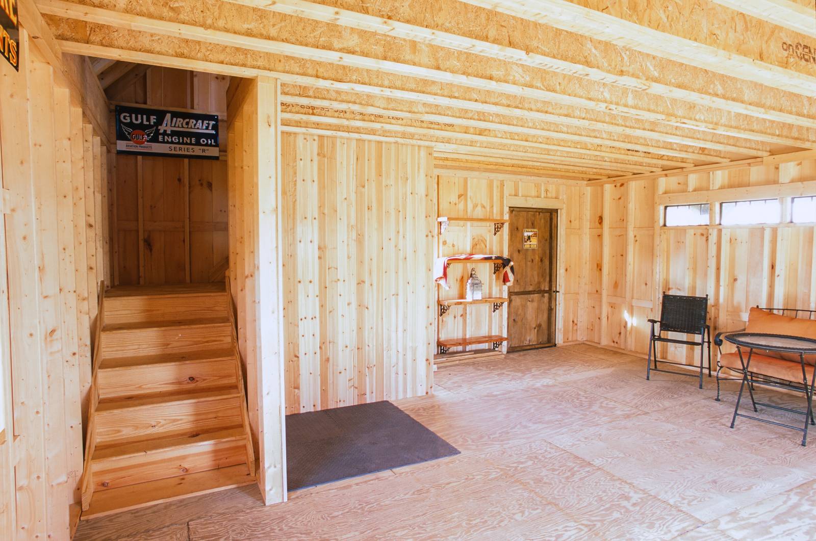 Downstairs with 9' Walls