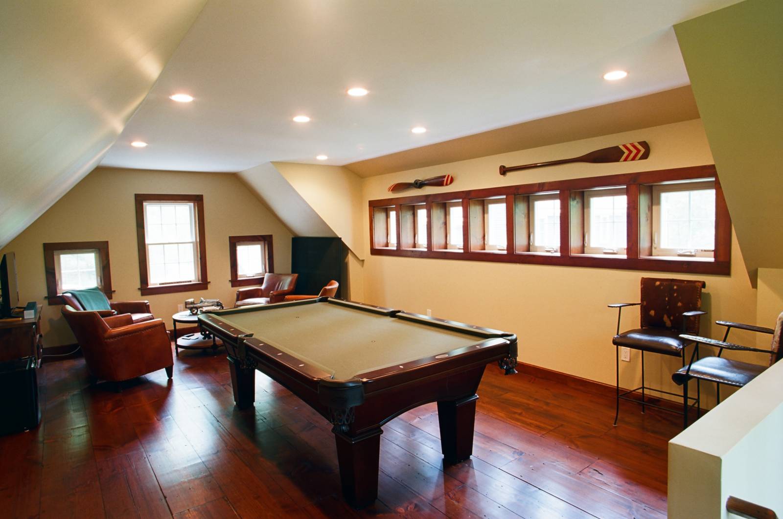 22' x 26' Newport Custom Garage/Man Cave, Weston, CT | The Barn Yard