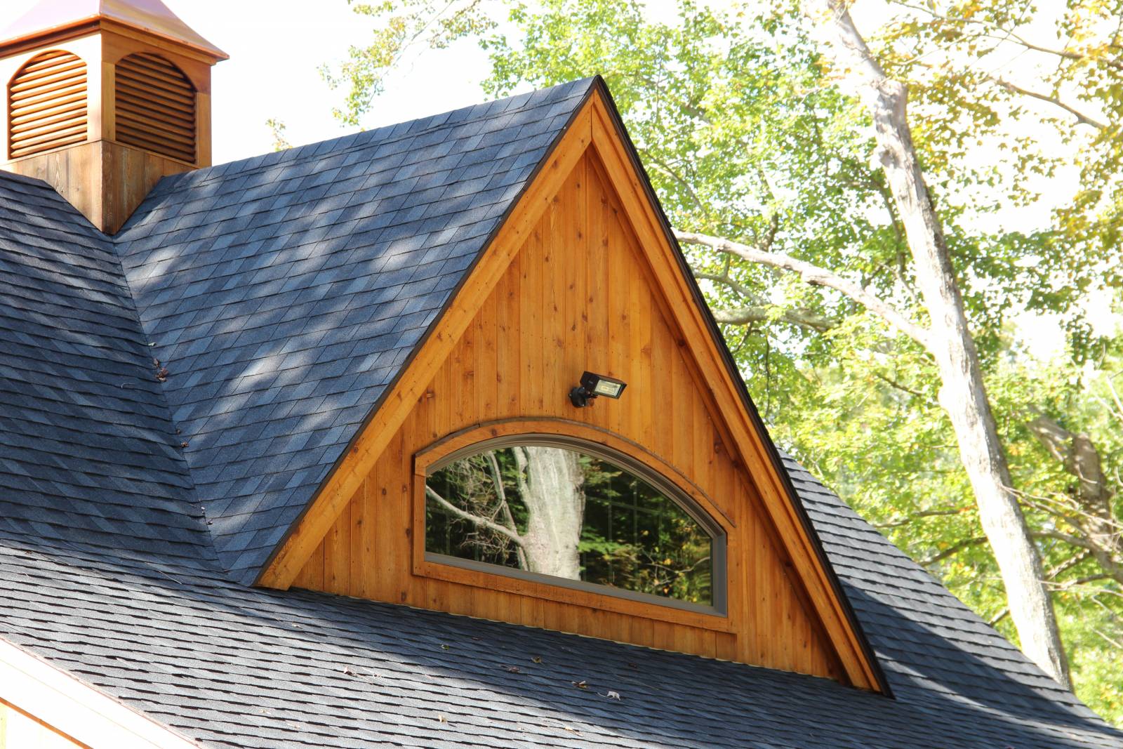 16' Gable Dormer with 8' Andersen Bow Top Window