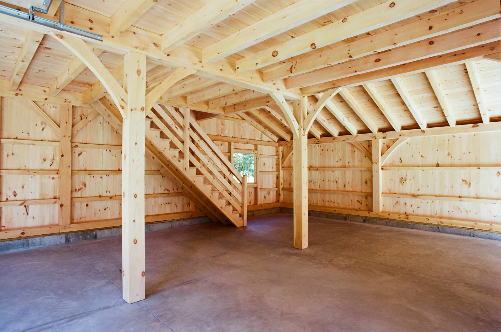 Authentic Timber Frame Joinery Throughout