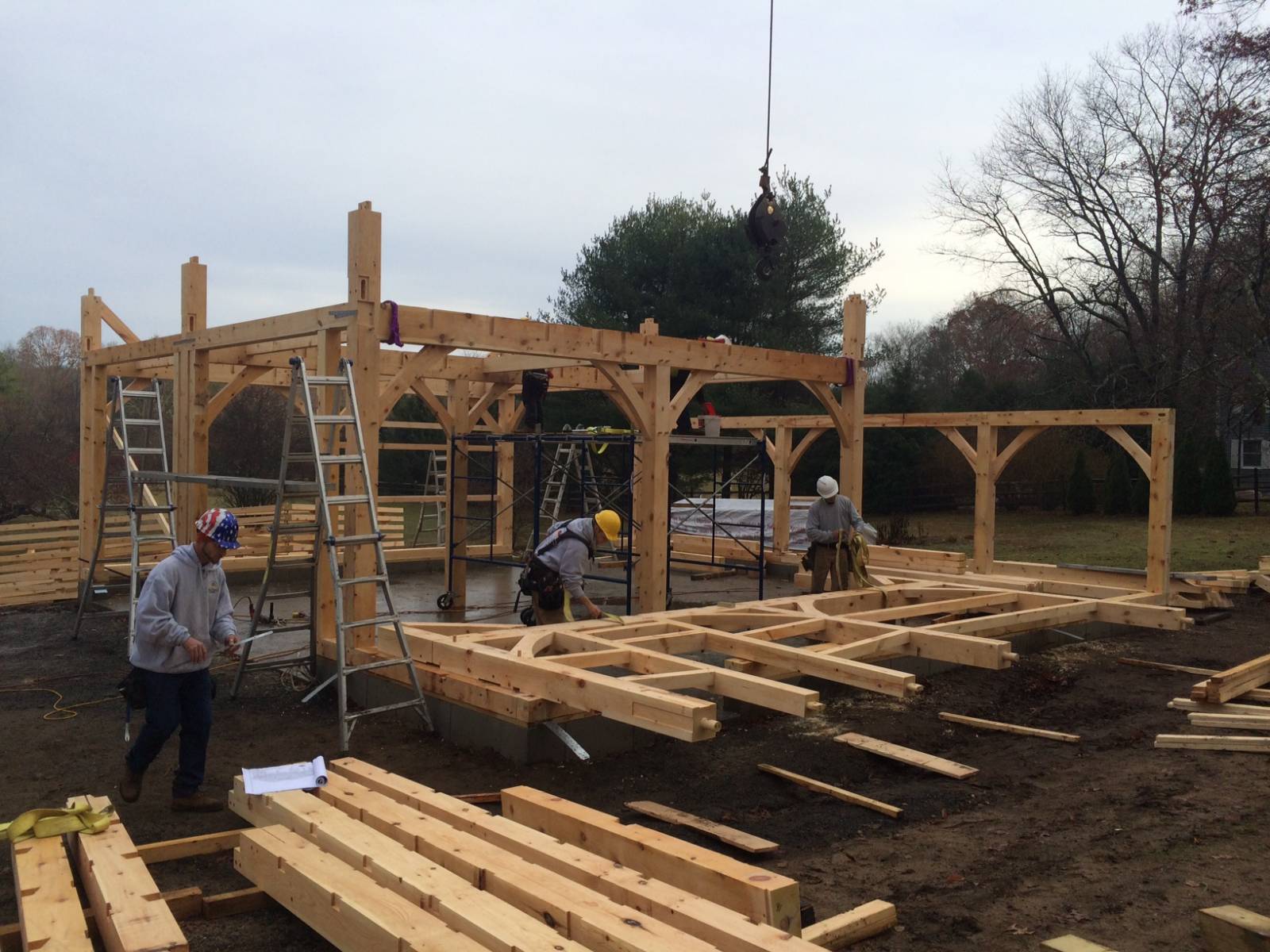 Building a Post and Beam Barn | The Barn Yard