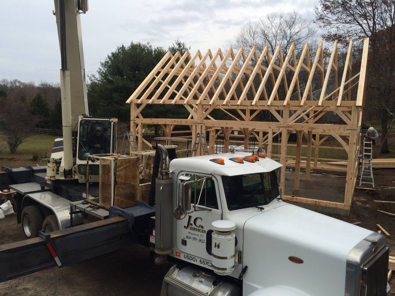 Building a Post and Beam Barn | The Barn Yard