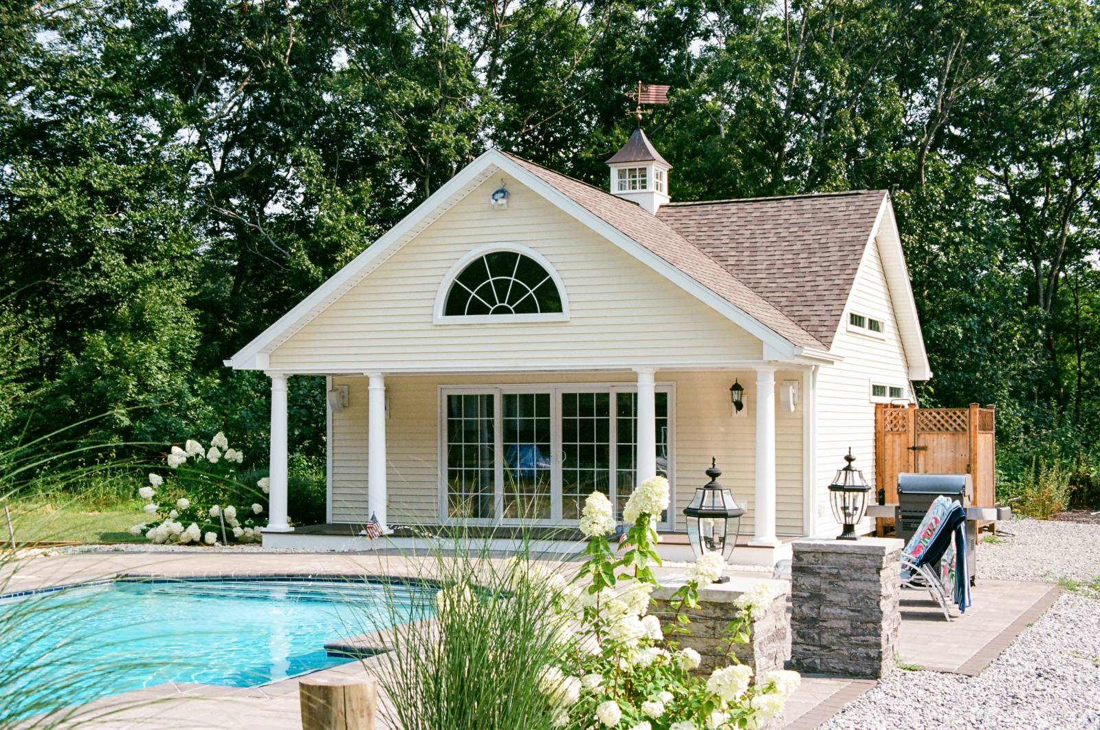 The Ultimate Guest House • 24' x 24' Grand Victorian Cape Pool House (Old Saybrook CT)