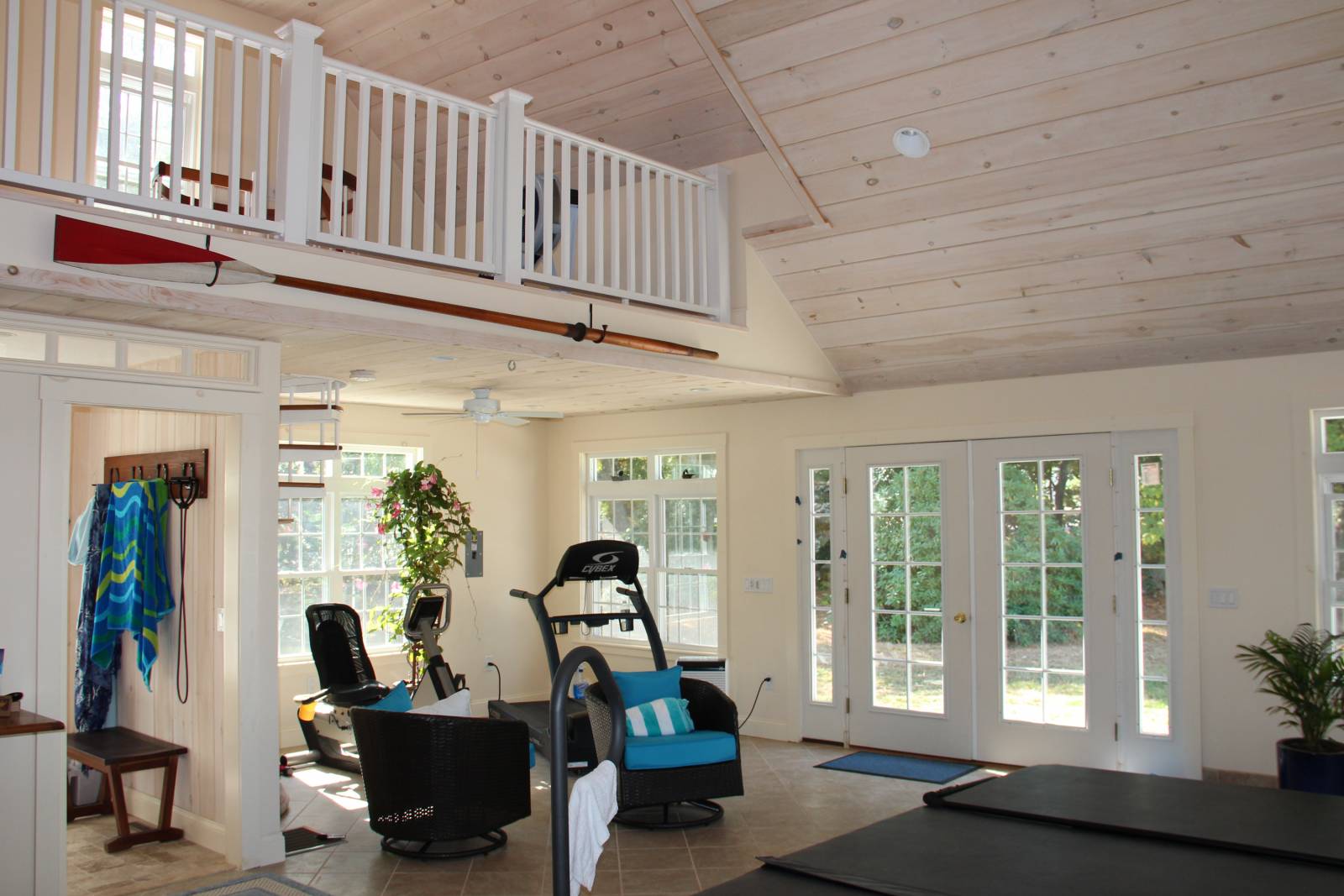 Spa Interior Showing Gym & Loft