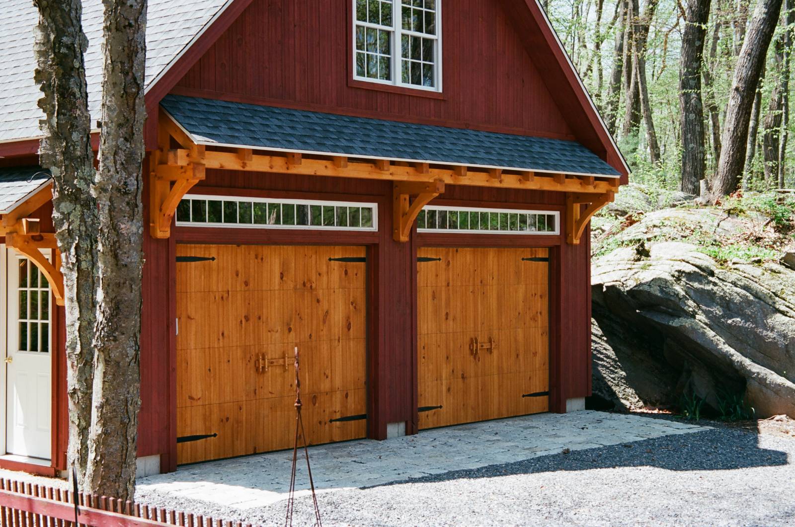 Garage store door accents