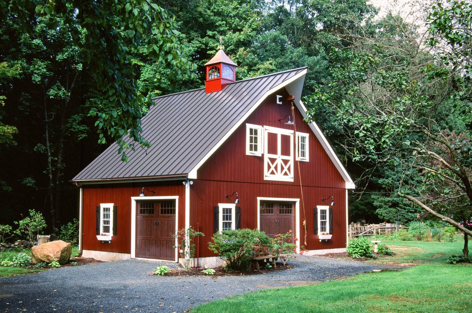 24' x 36' Newport Barn Garage (Sandy Hook CT)