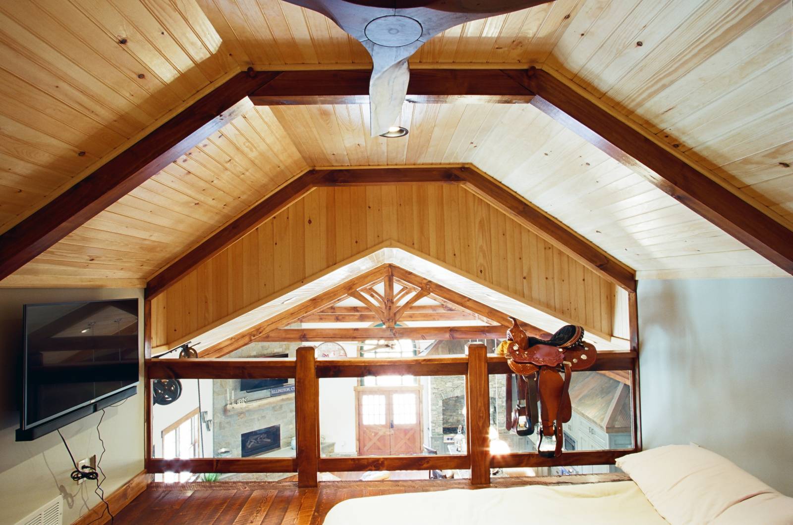 In the Timbered Loft