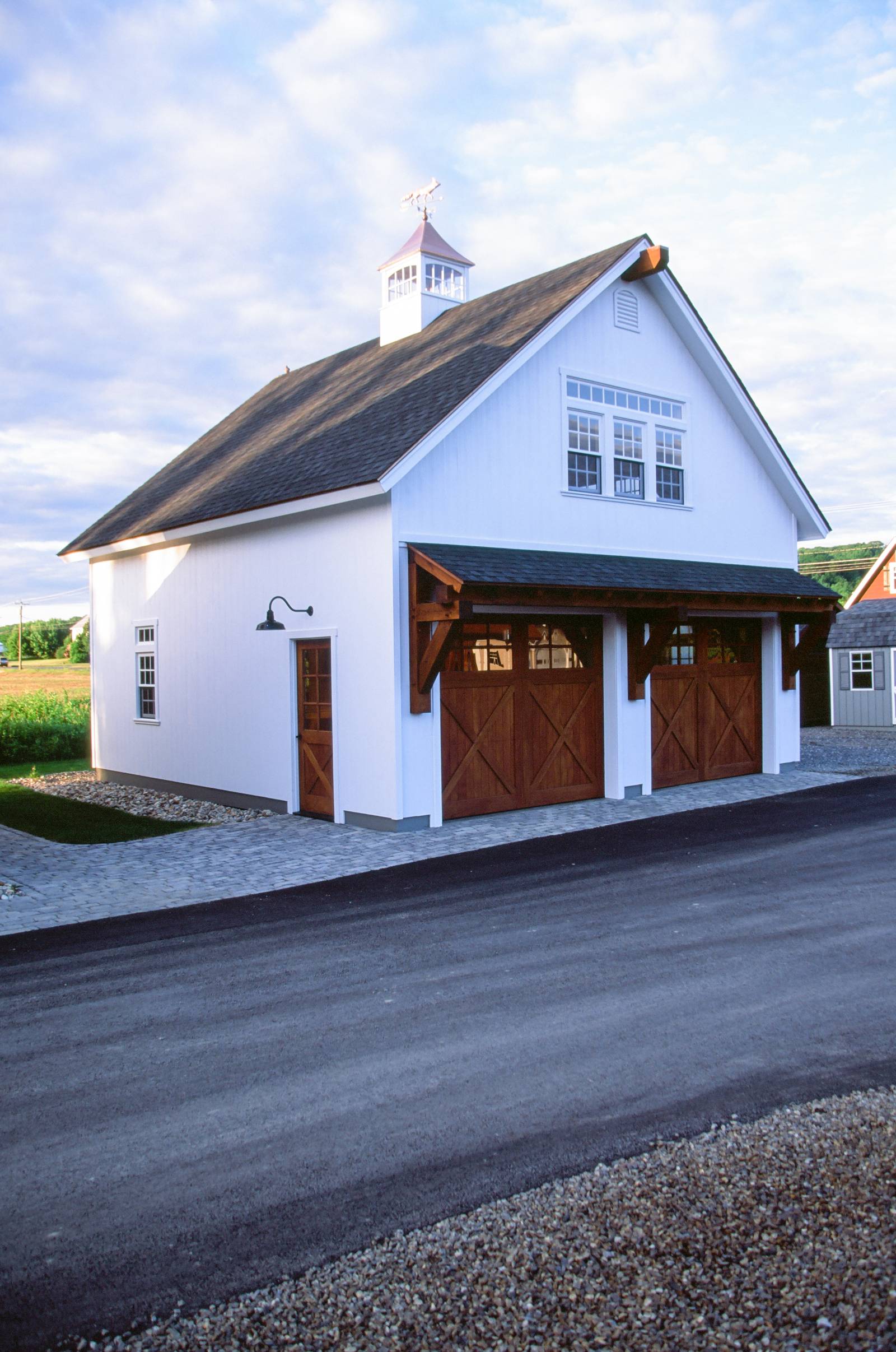 Opposite Angle of Carriage Barn on Display