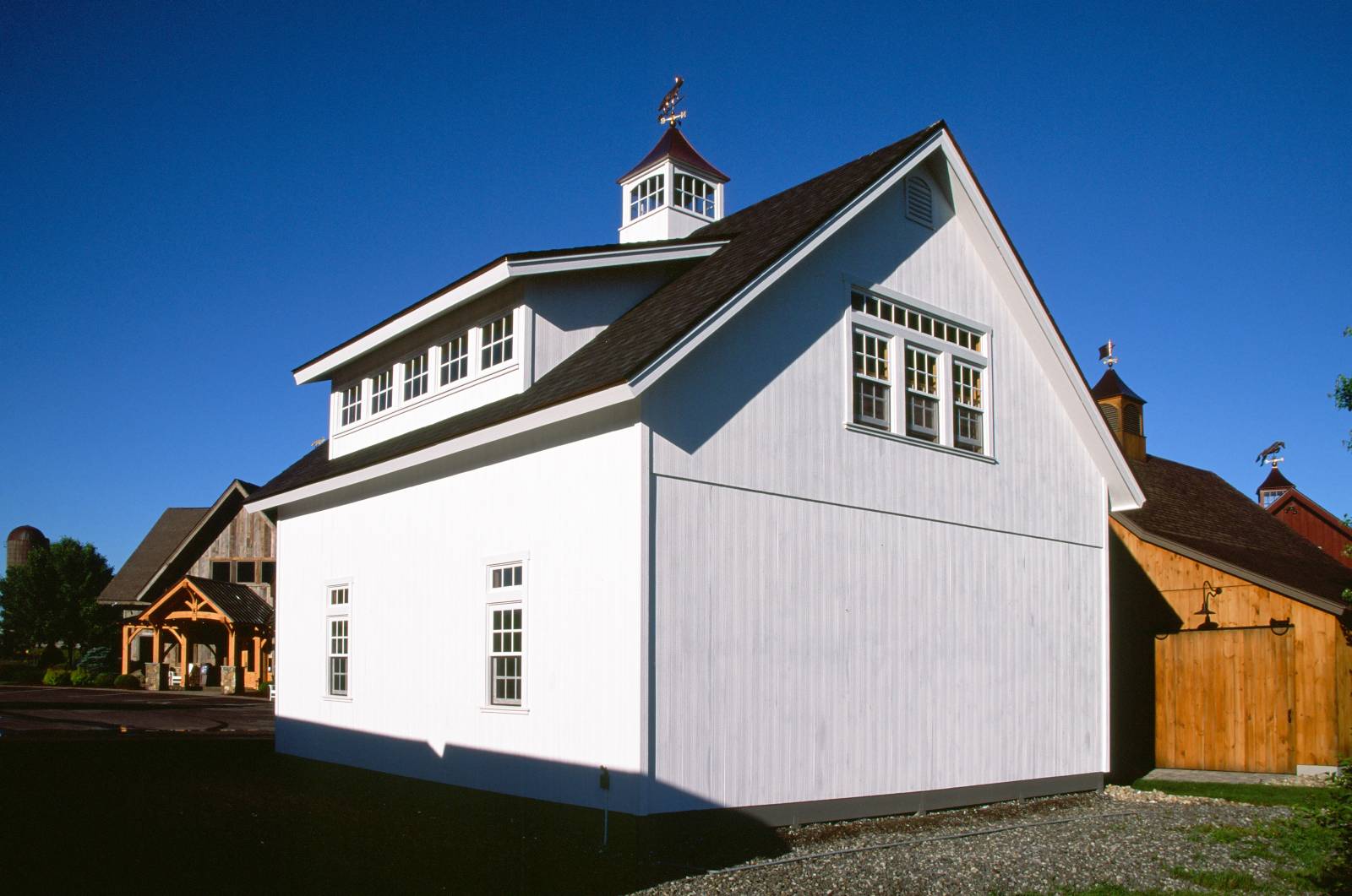 Back of the Carriage Barn