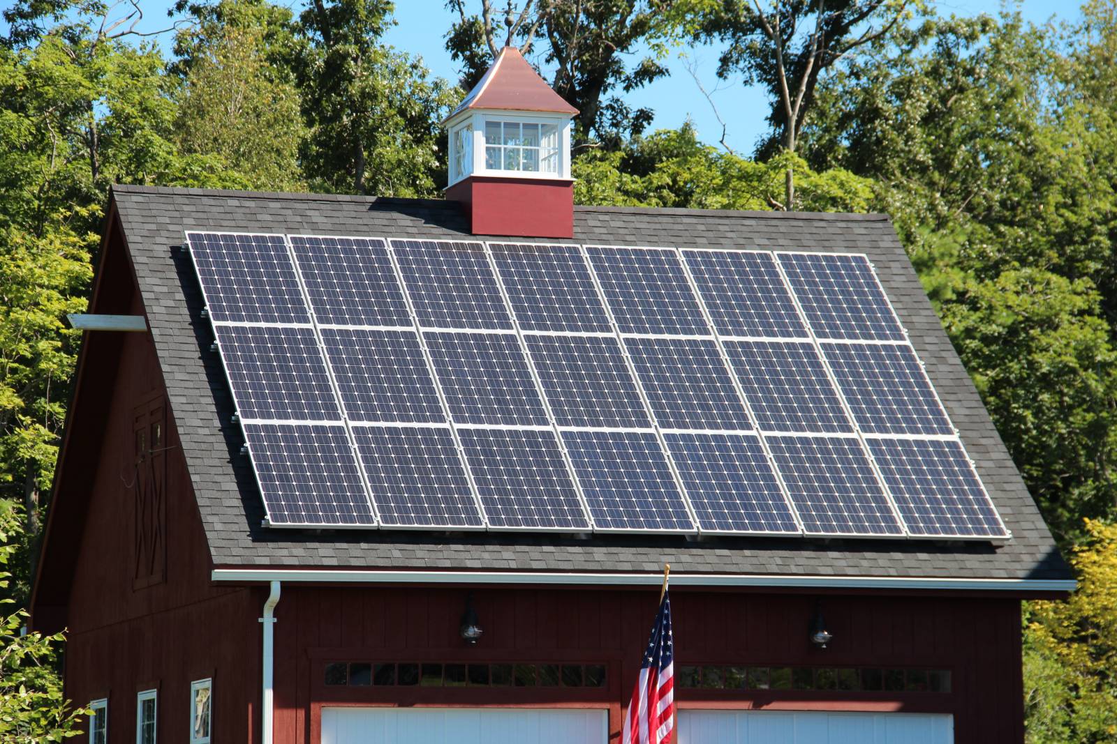 Solar powered barn hotsell