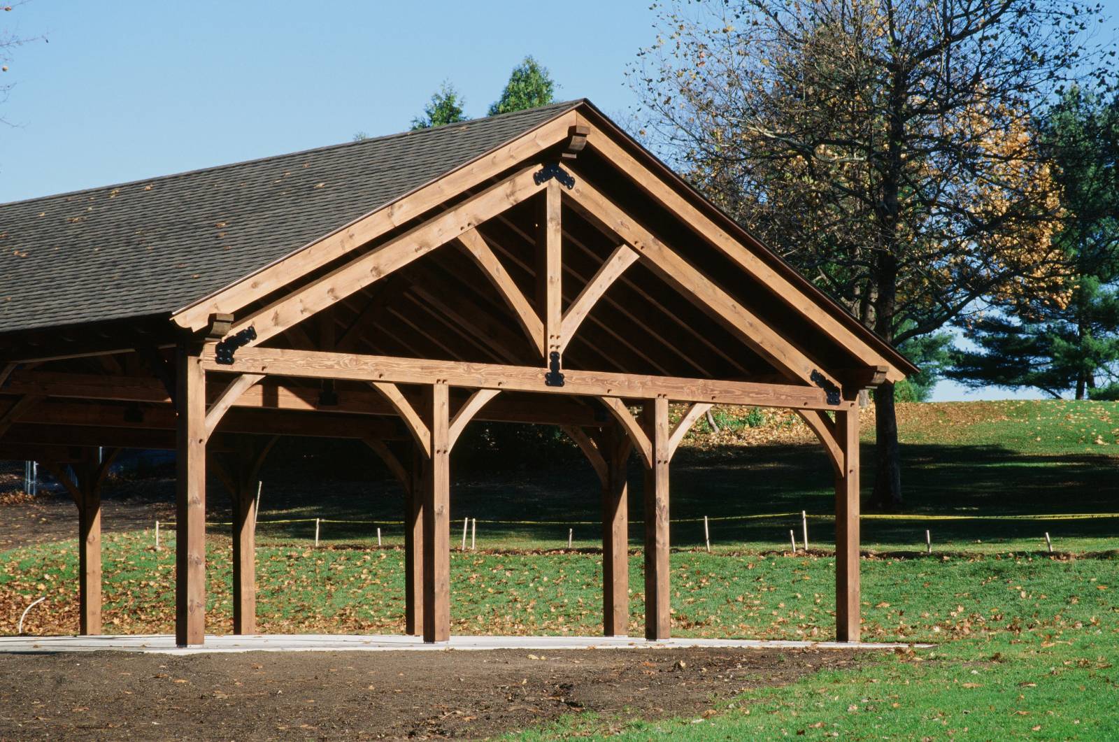 King Post Timber Truss Design