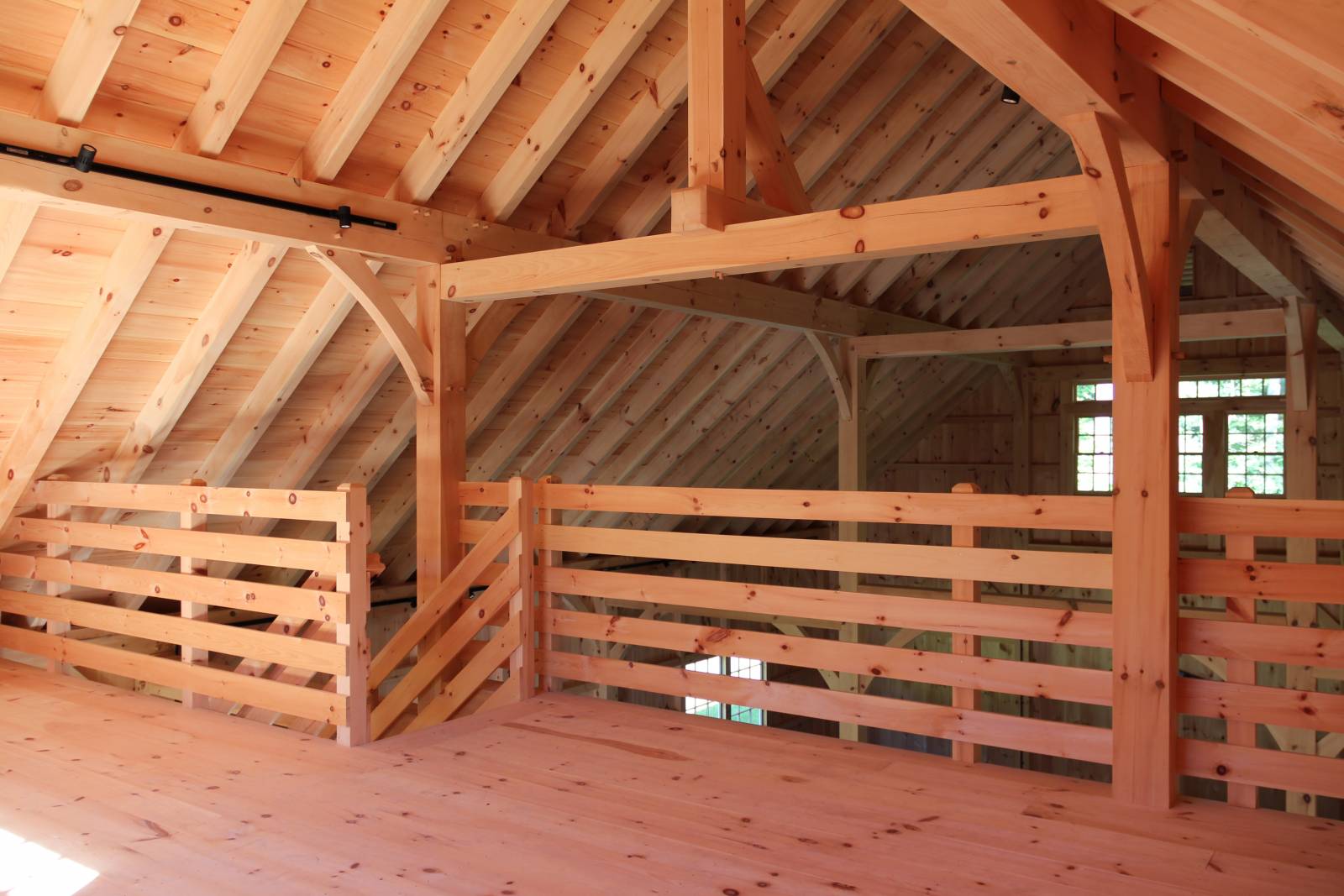 In the 32' x 16' Loft