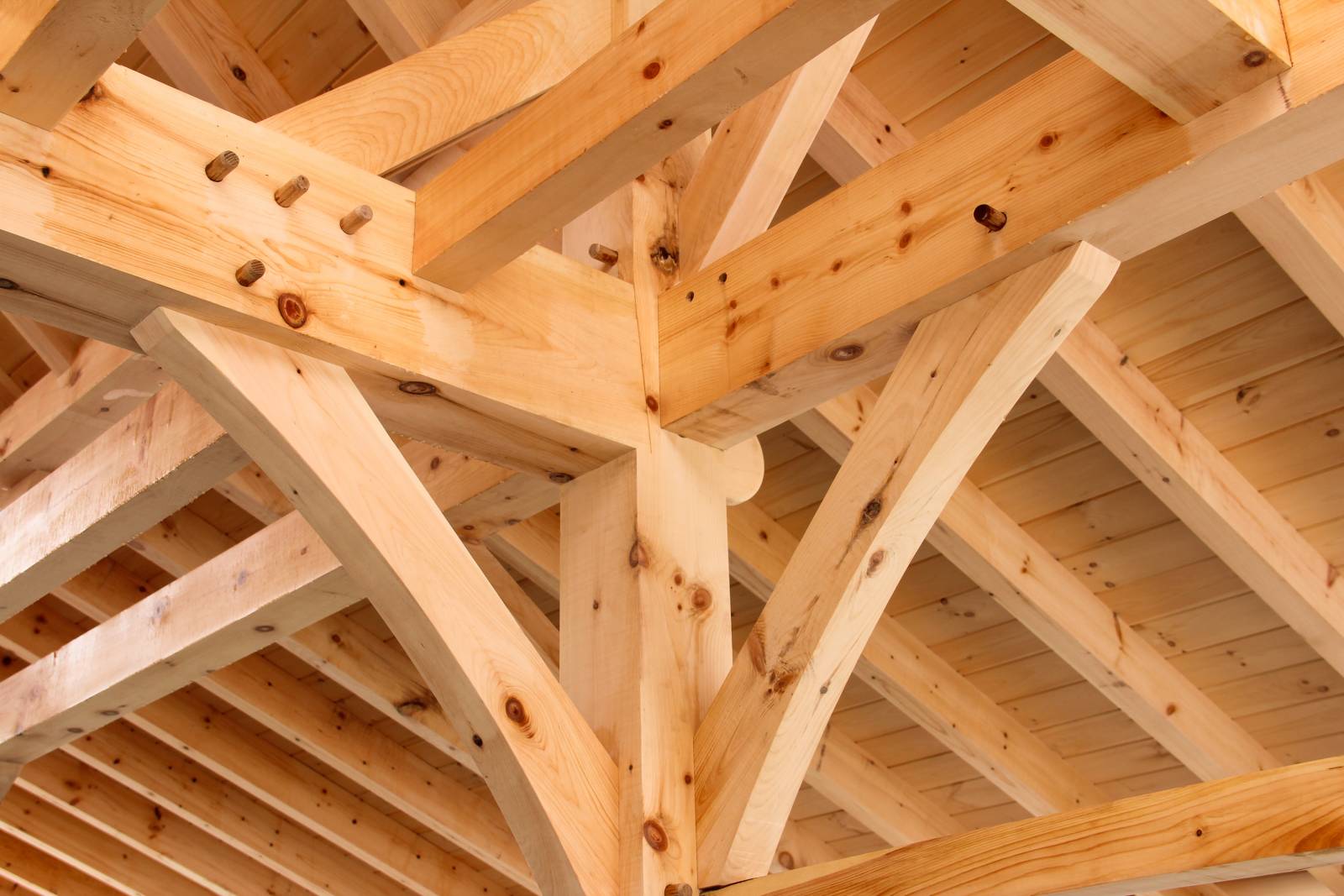 Precisely built complex joinery