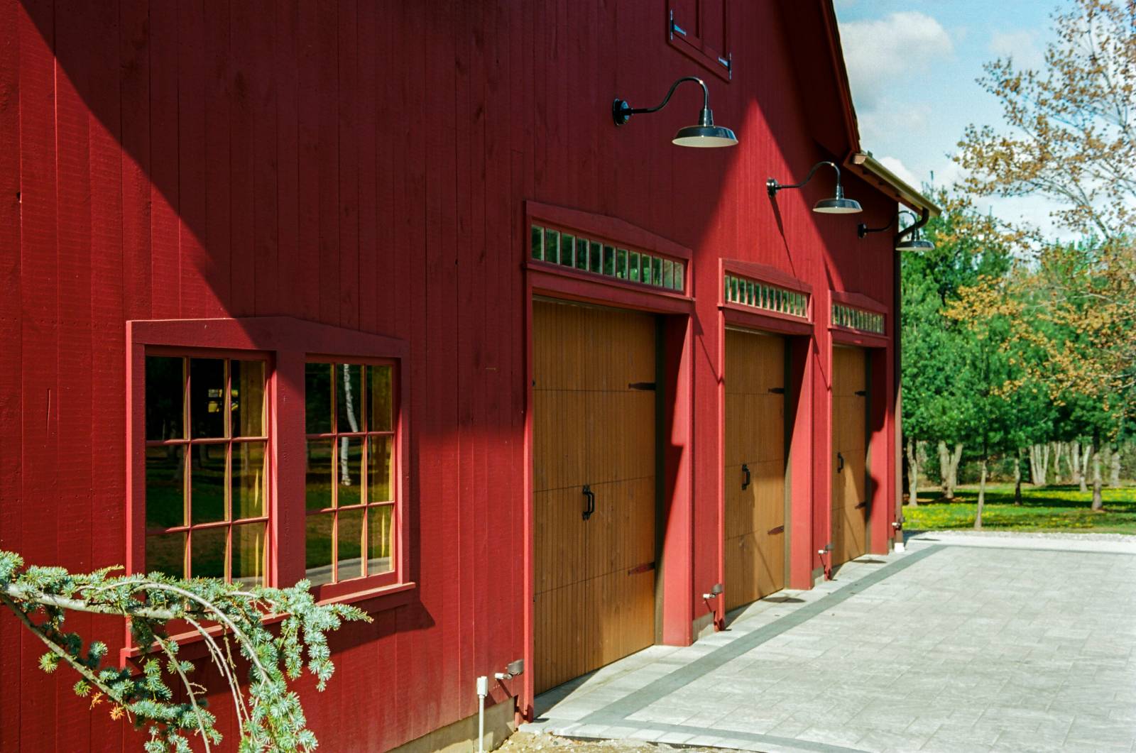 38 x 56 Hybrid Post Beam 2 Story Carriage Barn Garage
