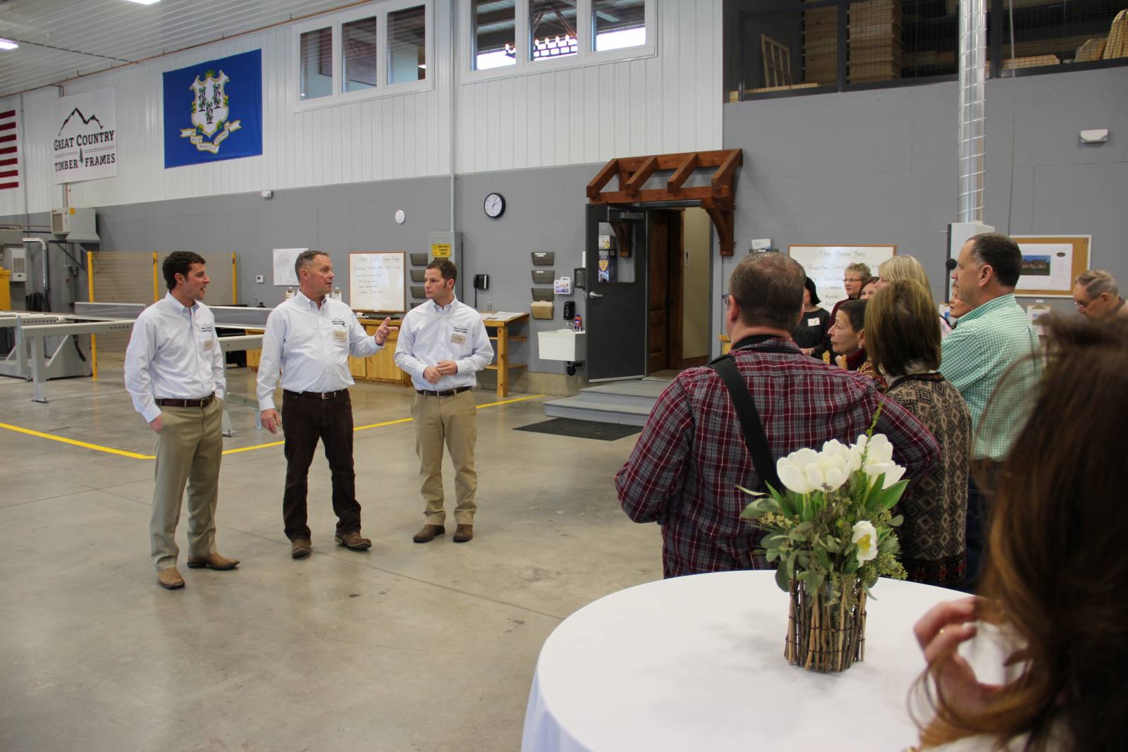 Ribbon Cutting at Great Country Timber Frames | The Barn Yard