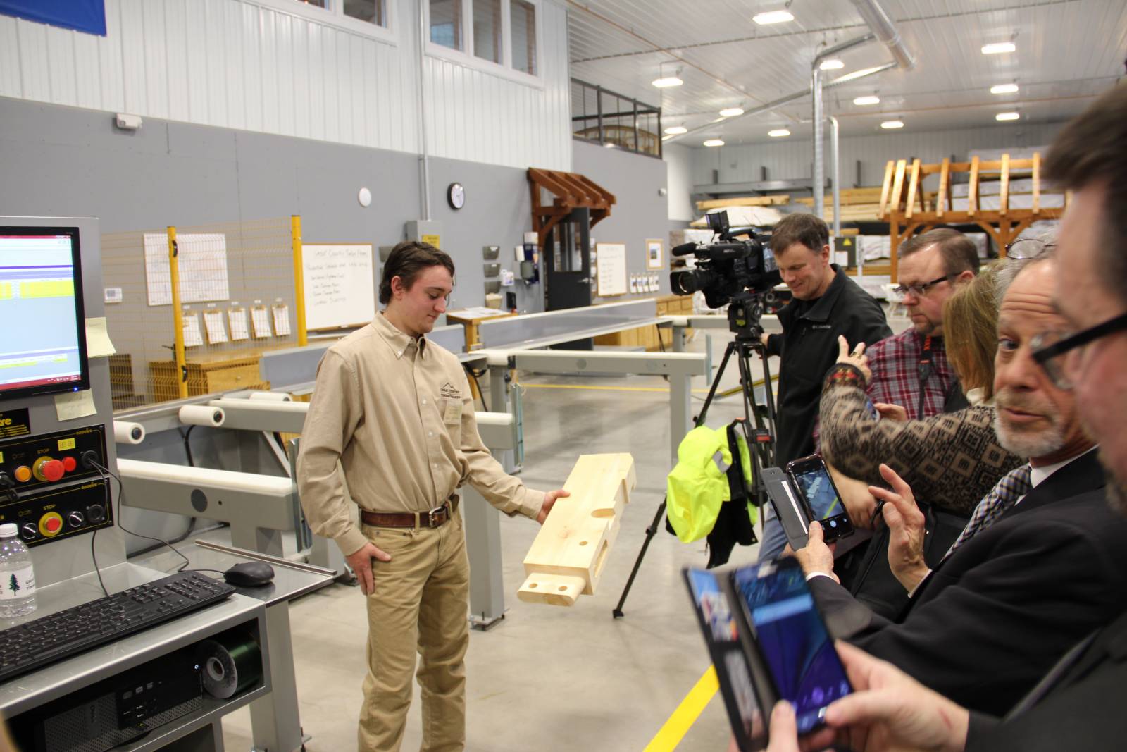 Ribbon Cutting at Great Country Timber Frames | The Barn Yard