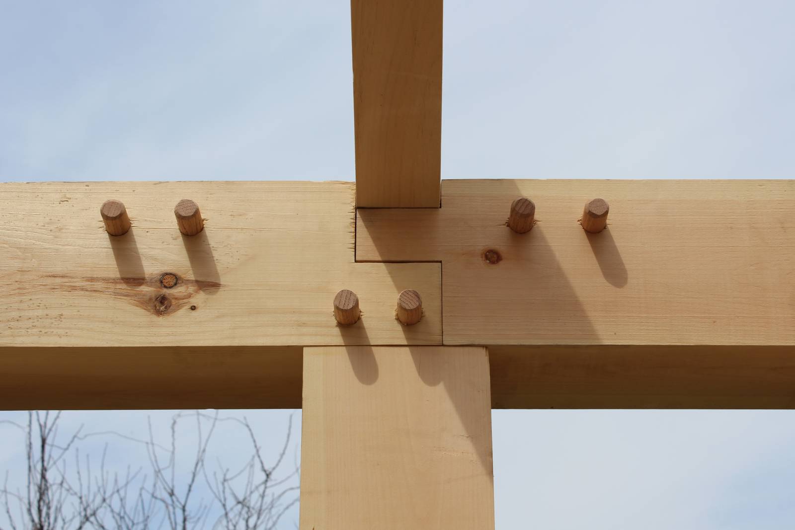 Half Lapped Scarf Joinery Actual