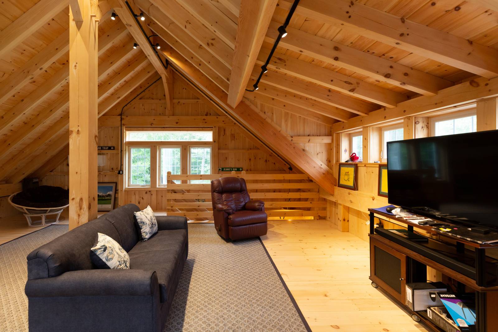 Extra Space Created by the 16' Transom Dormer