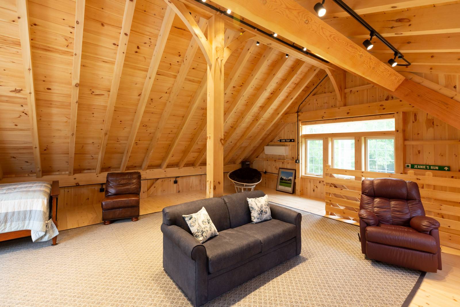 View from the 16' Transom Dormer