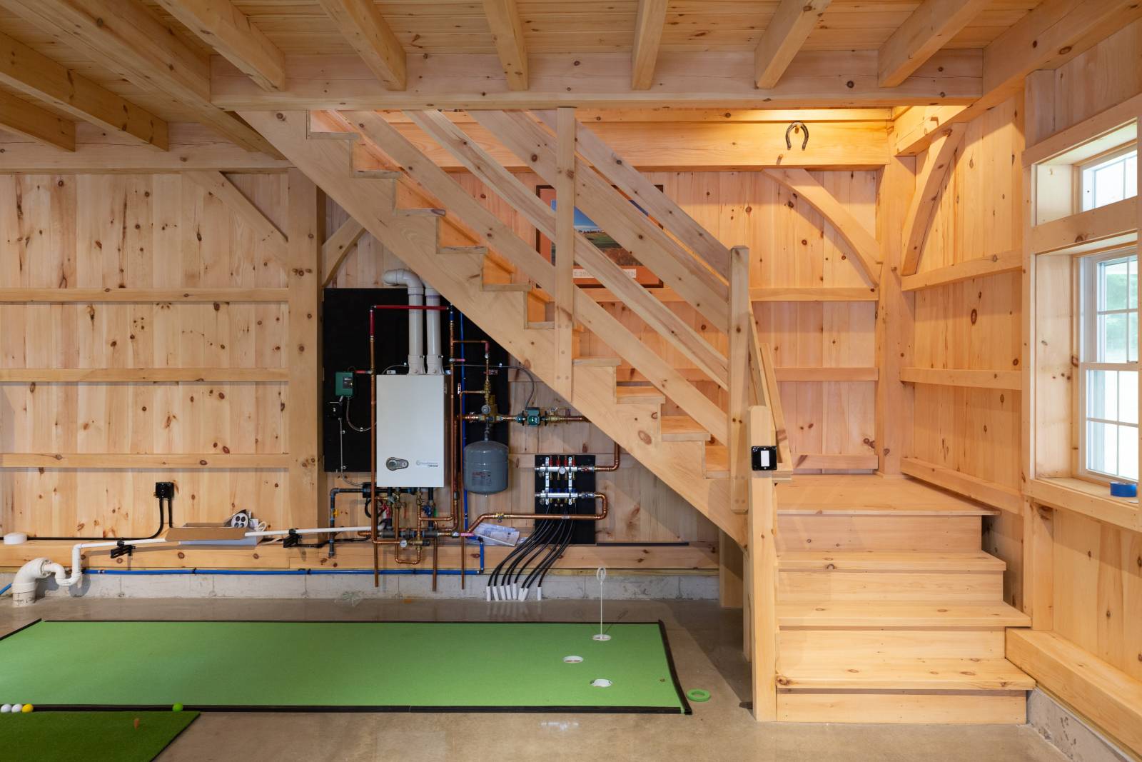 Timber Stairway