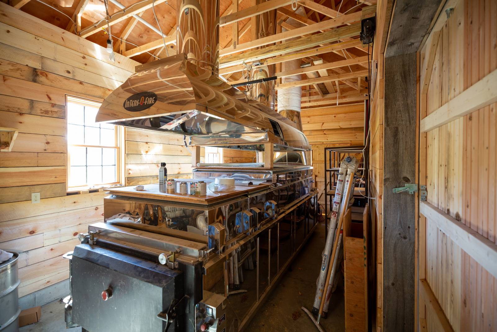 Syrup Boiling Area
