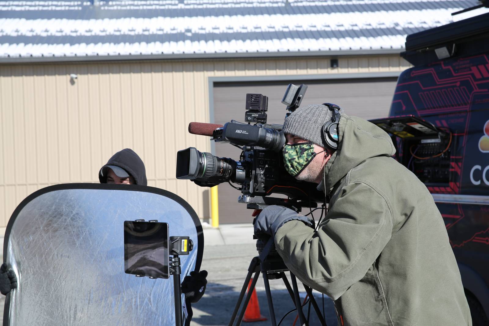 Cameraman & lighting