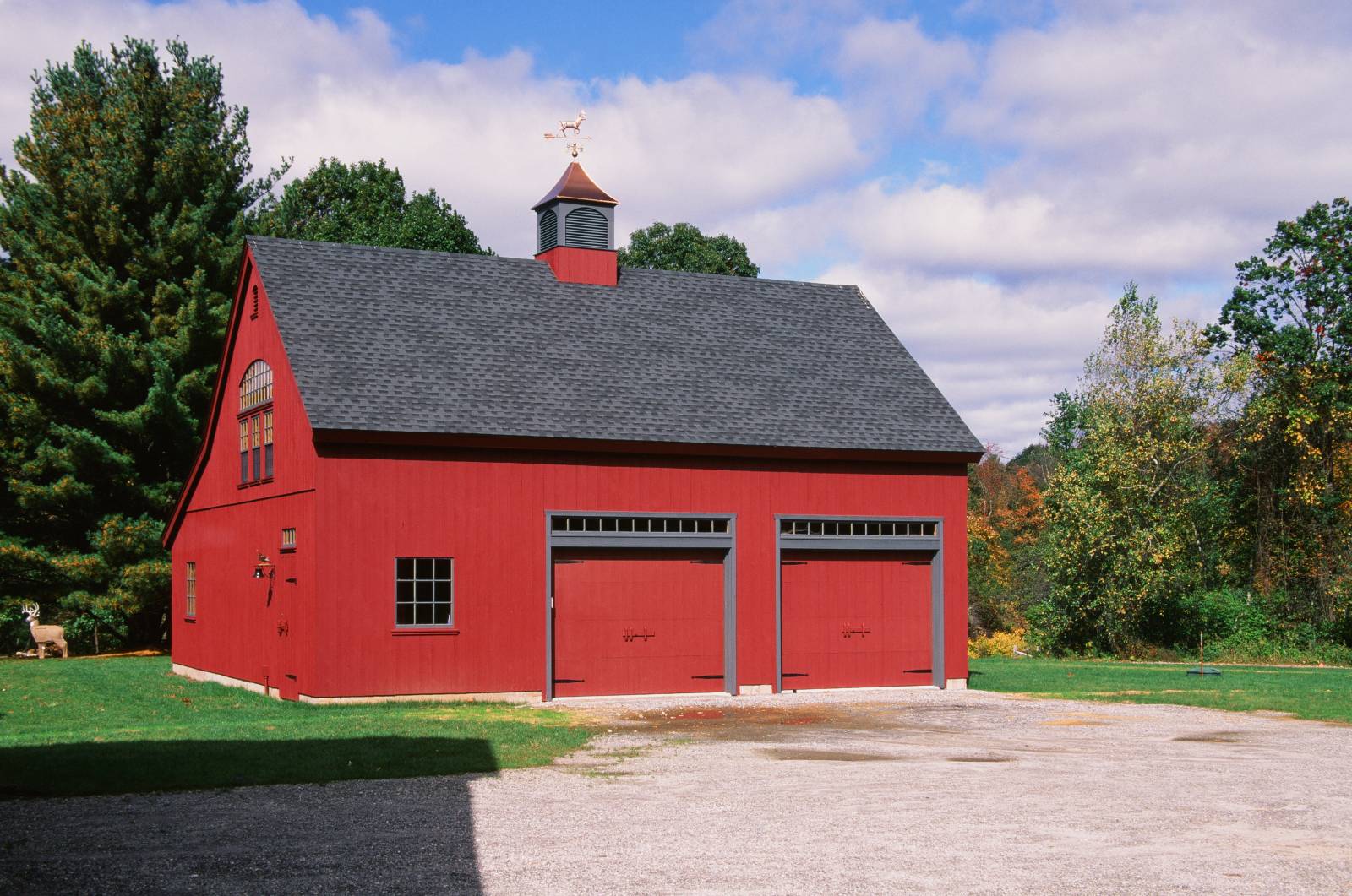 Completed Post & Beam Barn