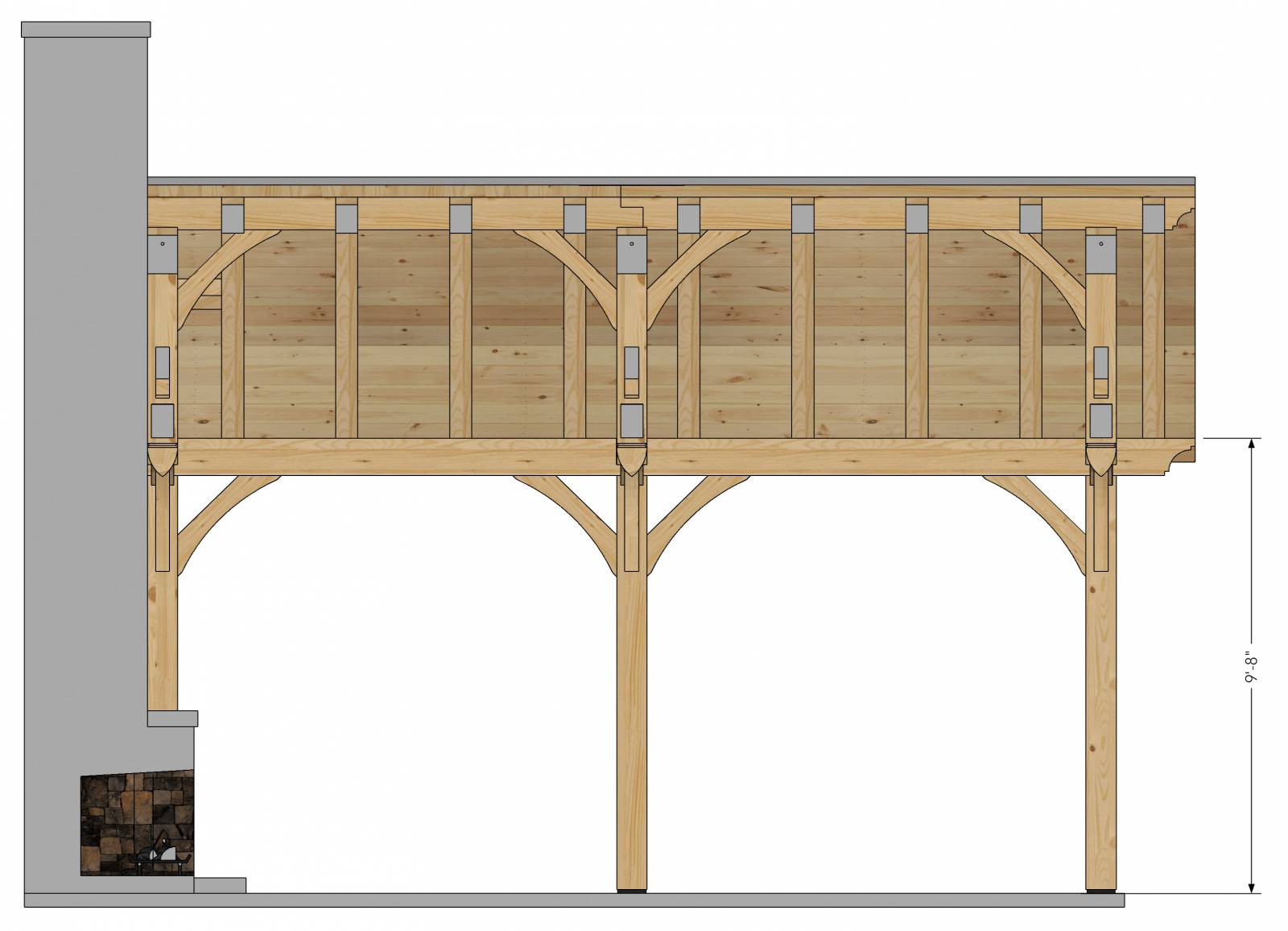 12x12 Timberwood Frame – The Neutral Nest