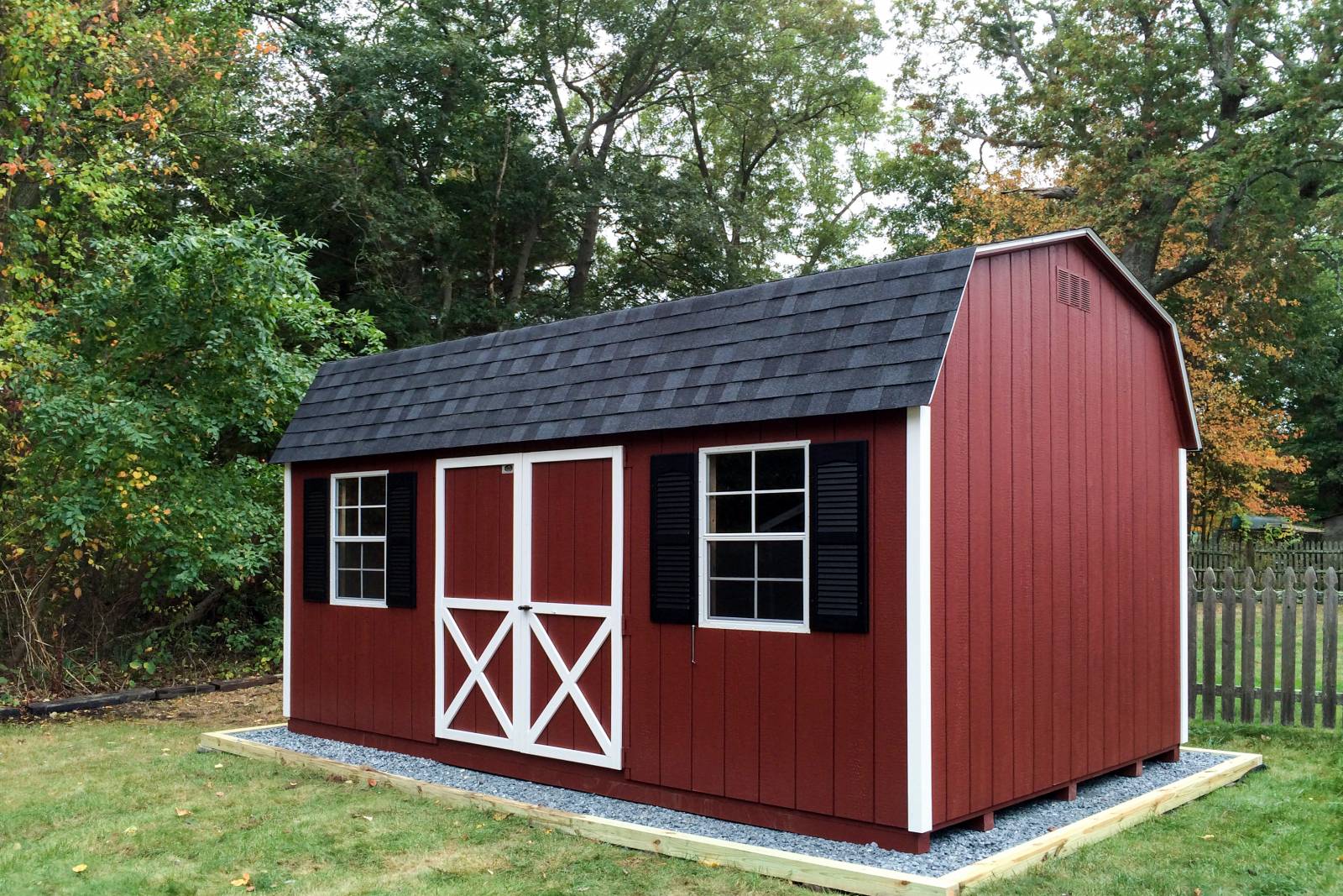 10' x 16' Traditional Dutch Shown with Options