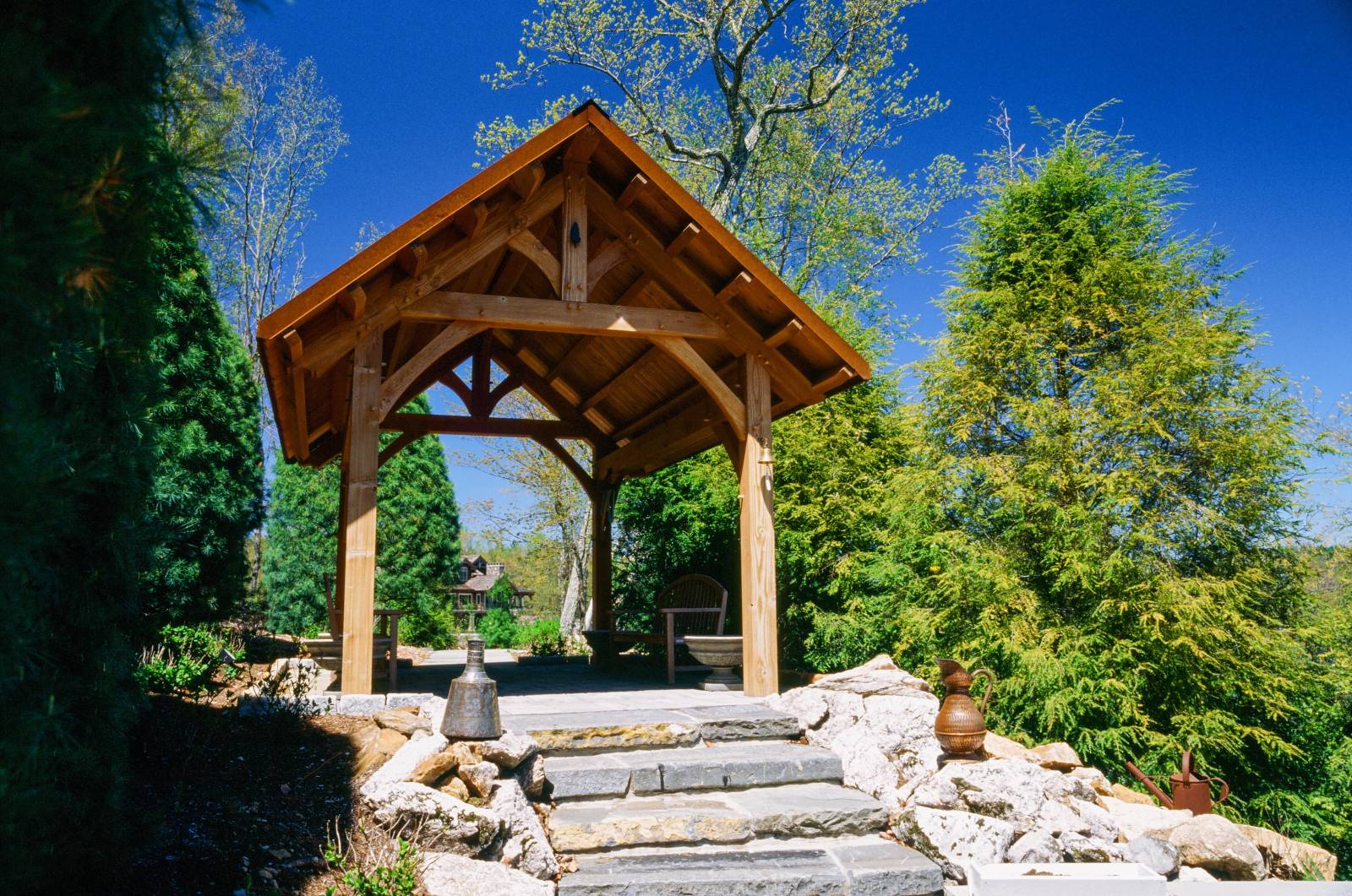 10' x 16' Bridger Pavilion Shown with Options