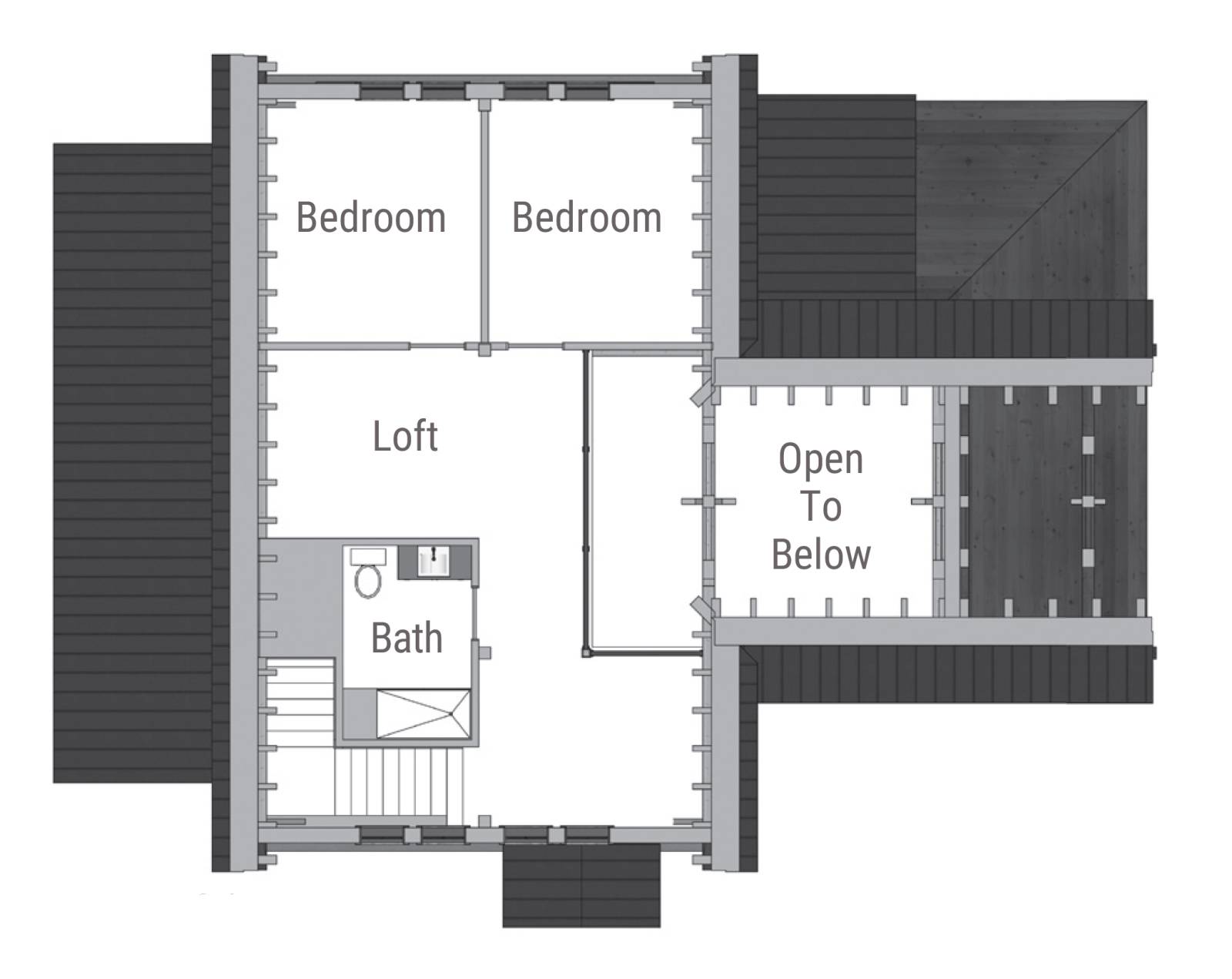 Stratton Barn Home Second Floor