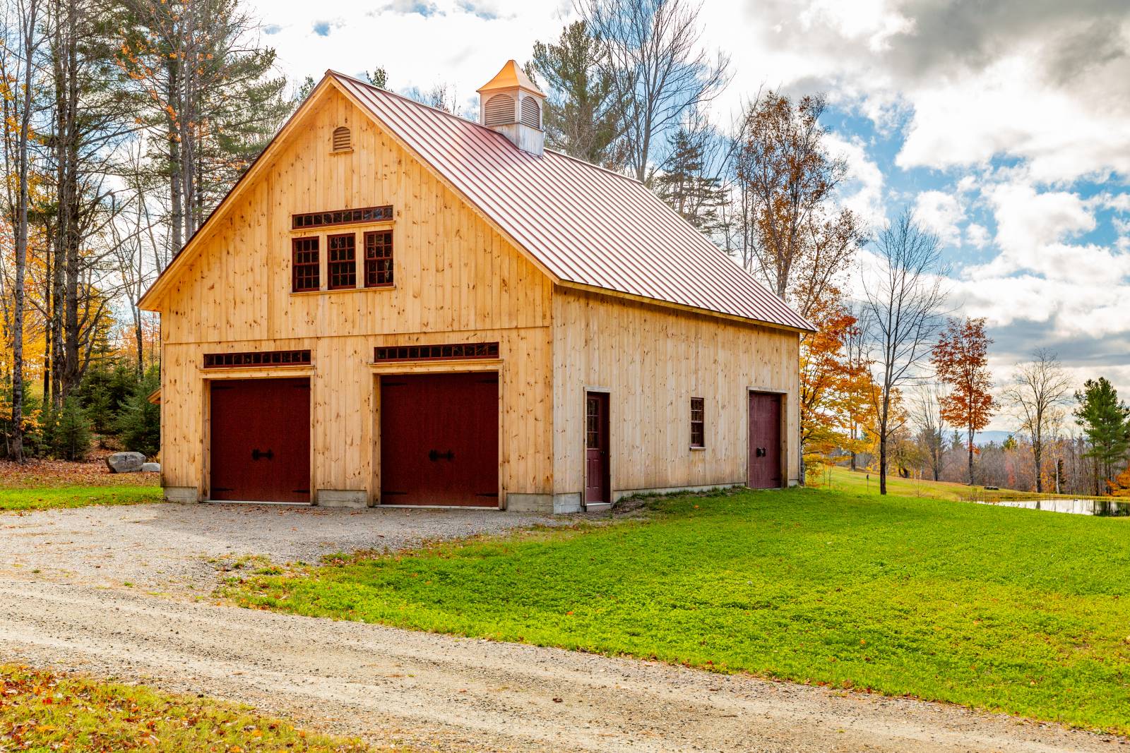 30' x 40' Plymouth Carriage Barn, Weston, VT