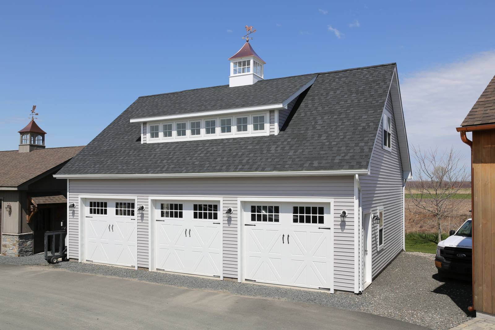 24' x 36' Newport Garage Shown with Options