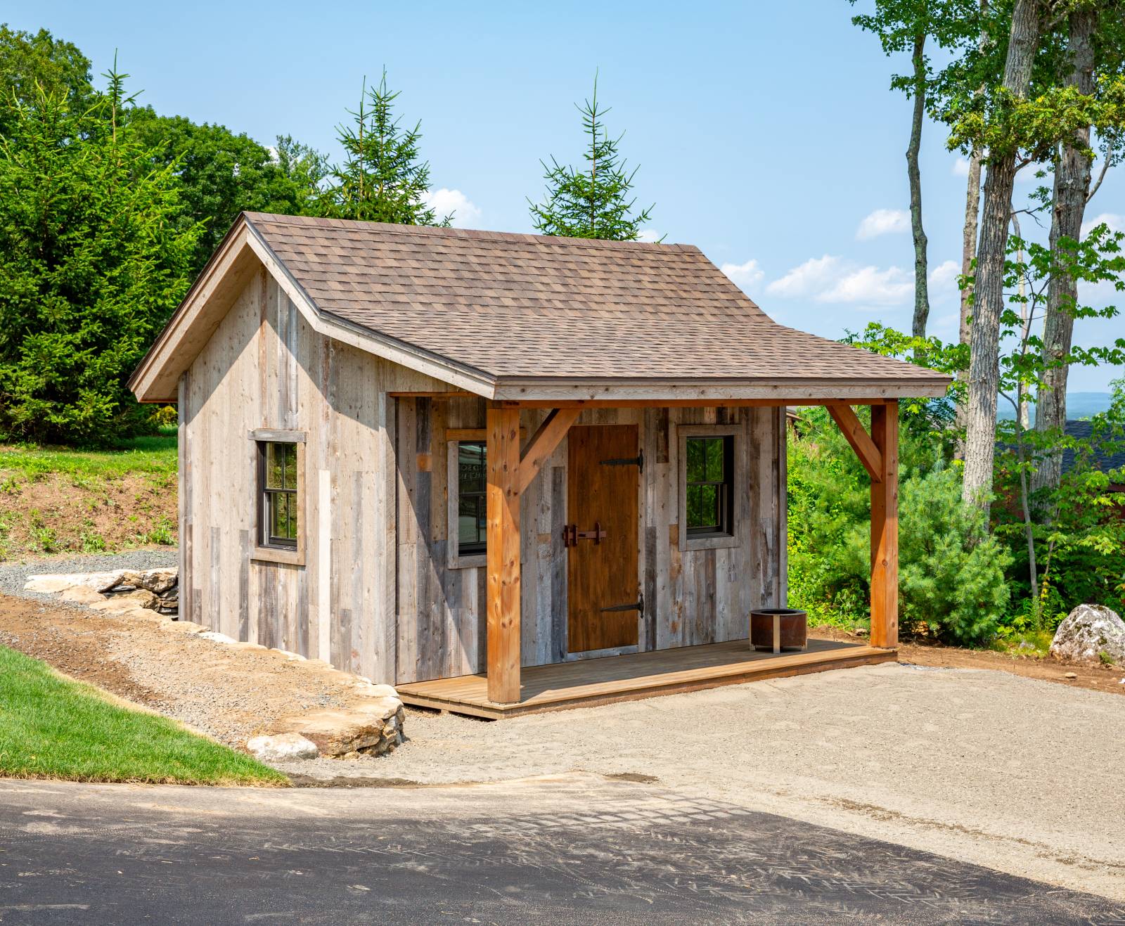 5' Open Lean-to Porch