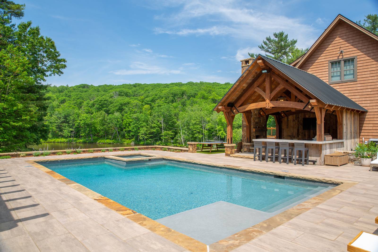 The Poolside Pavilion • Great Views • Poolside Bar