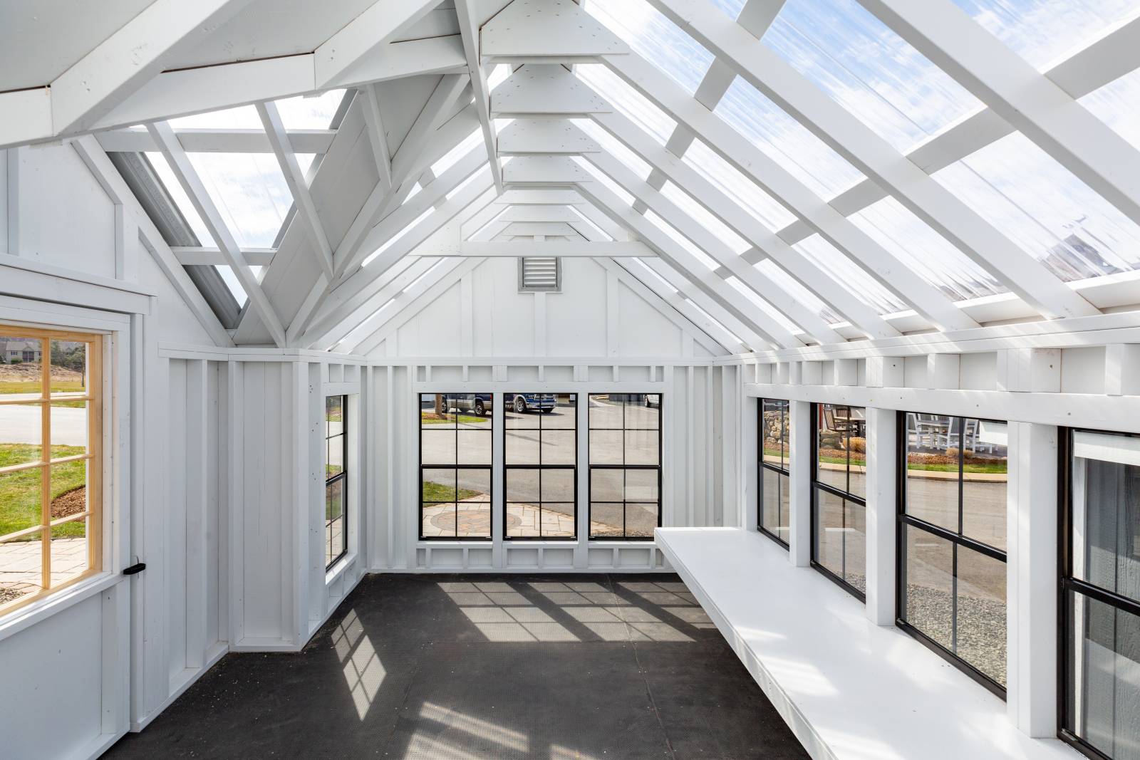 10' x 16' Classic Greenhouse • Interior