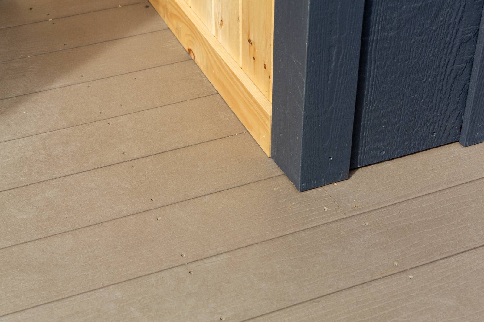 Composite Decking • Porch • Shed with Porch