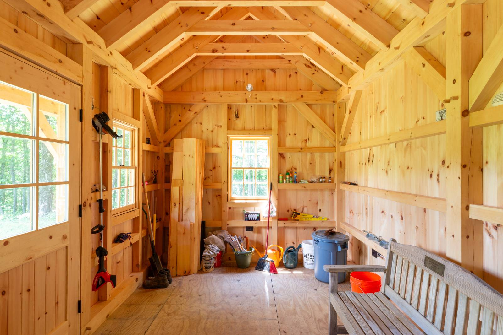 10' x 18' Trapper’s Cabin Kit • Interior