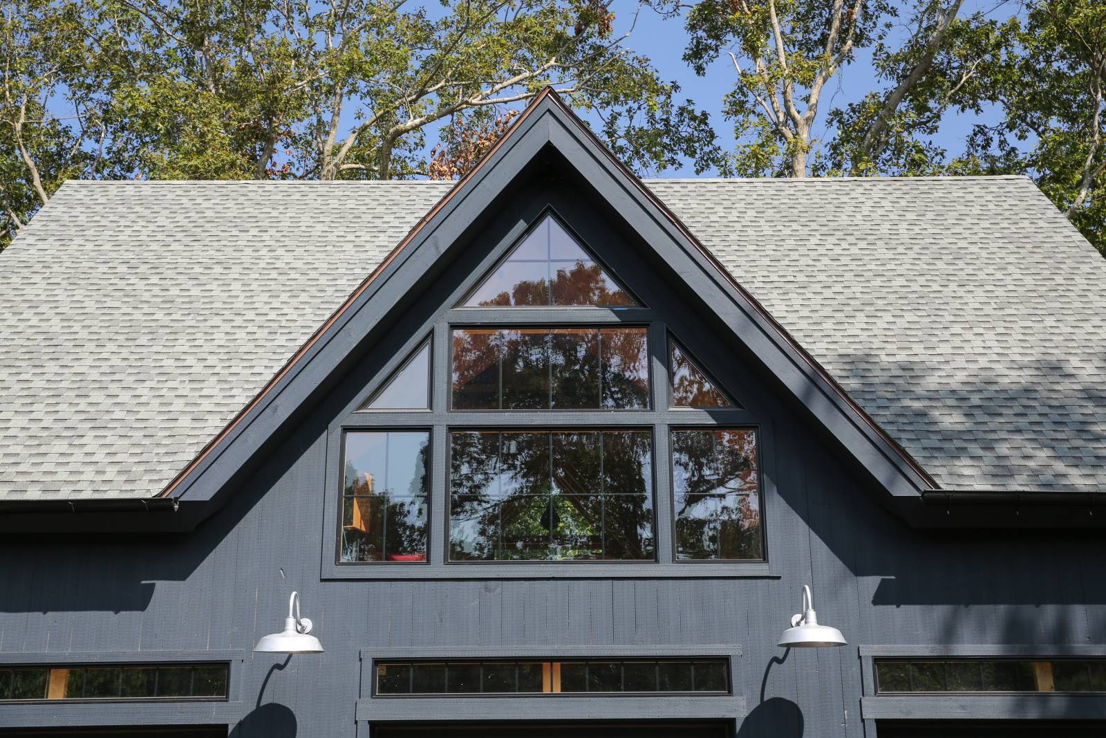 A Closeup of the Reverse Gable Dormer
