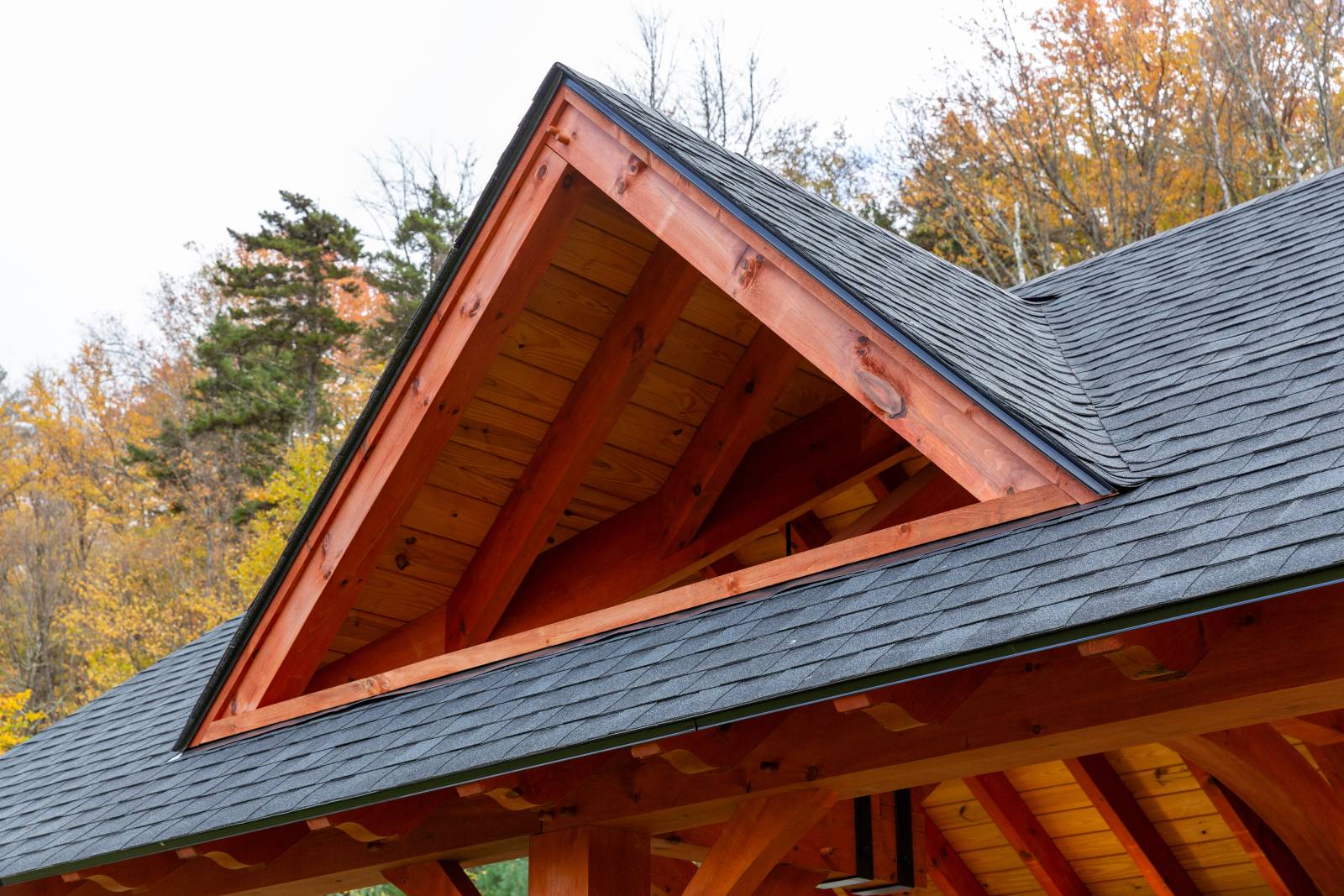 Open 12' Reverse Gable Dormer