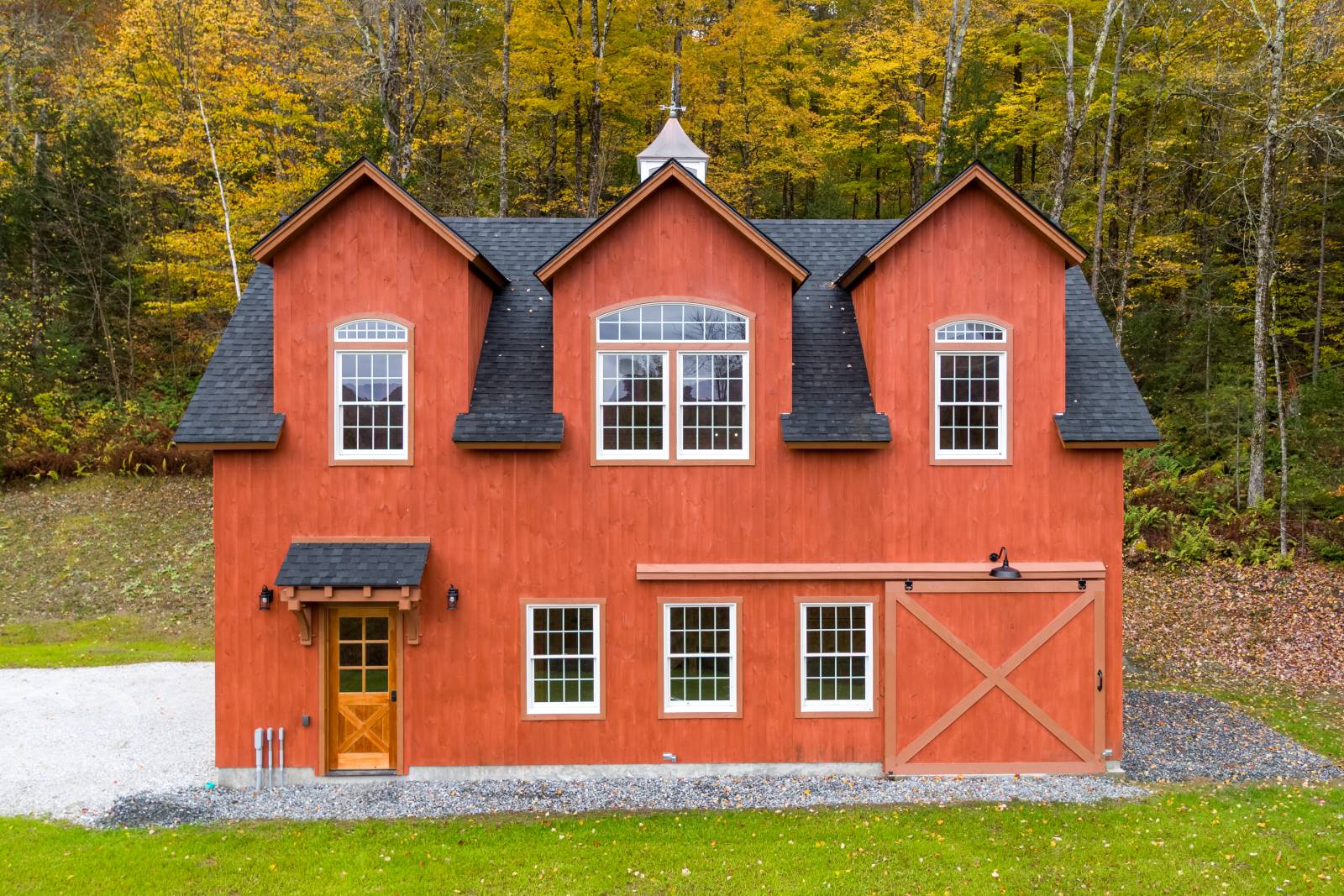 (2) 6' Gable Dormers and (1) 10' Gable Dormer